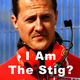 Illustration for article titled So, Is Michael Schumacher The Stig?